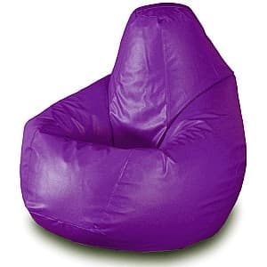 Fotoliu puf Beanbag Gloss Pear Max XXL Purple