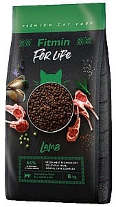 Сухой корм для кошек Fitmin For Life Adult Lamb 8kg