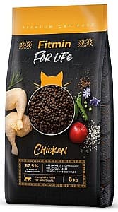 Сухой корм для кошек Fitmin For Life Adult Chicken 8kg
