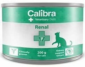 Hrană umedă pentru pisici Calibra VD Cat Can Renal 200g