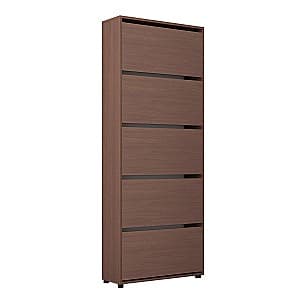 Tumba pentru incaltaminte Mobildor Lux Leo 70 5D Wenge