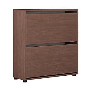 Tumba pentru incaltaminte Mobildor Lux Leo 70 2D Wenge