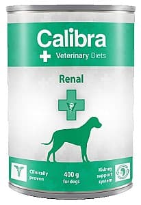 Hrană umedă pentru câini Calibra Veterinary Diets Renal 400g