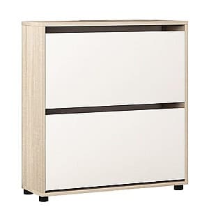 Tumba pentru incaltaminte Mobildor Lux Leo 60 2D Sonoma/White