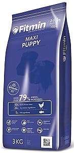 Hrană uscată pentru câini Fitmin Maxi Puppy 3kg