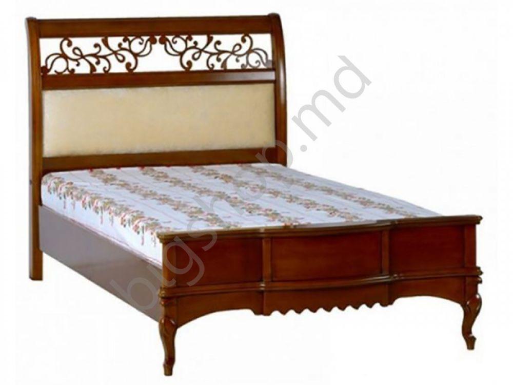 Кровать MobiLux Matteo Ciliegio 1200 Прям. Обит