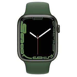 Умные часы Apple Watch Series 7 GPS 45mm Green Sport Band (MKN73)