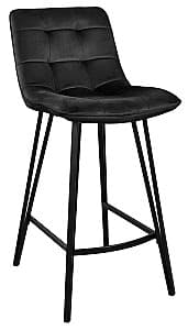 Барный стул DP Laus Velvet Black