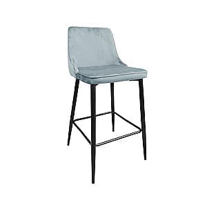 Барный стул DP Clasic Light Blue&Black Legs