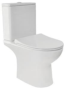 Vas WC compact Guralvit TRIA RIMLESS (110359)