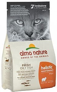 Сухой корм для кошек Almo Nature HOLISTIC Maintenance Oily Fish 400g