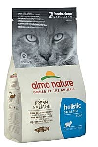Сухой корм для кошек Almo Nature HOLISTIC Sterilized Salmon 400g