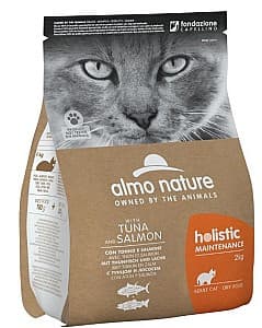 Нrană uscată pentru pisici Almo Nature HOLISTIC Maintenance Tuna and Salmon 2kg
