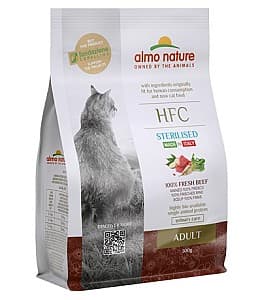 Сухой корм для кошек Almo Nature HFC Adult Sterilized Beef 300g