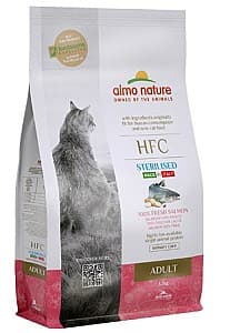 Нrană uscată pentru pisici Almo Nature HFC Adult Sterilized Salmon 1.2kg