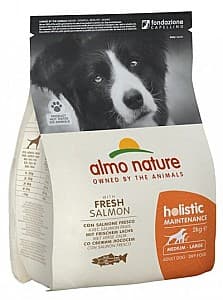 Сухой корм для собак Almo Nature HOLISTIC M-L Salmon 2kg