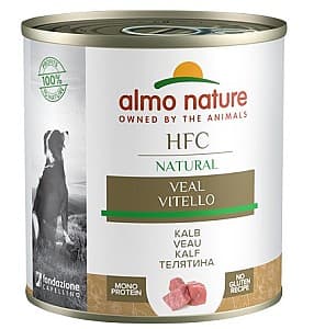 Влажный корм для собак Almo Nature HFC Can Natural Veal 290g