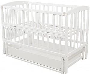 Кроватка детская Eucalyptus Bimbi Premium (DS-1301) Белая