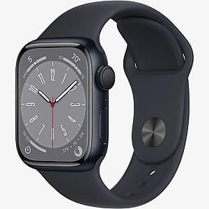 Ceas inteligent Apple Watch Series 8 41 mm Midnight MNP53GK
