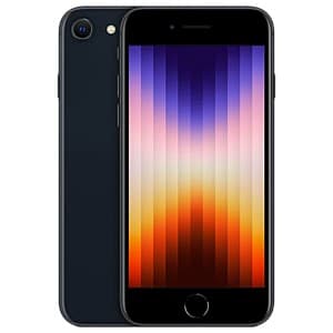 Мобильный телефон Apple iPhone SE 2022 4 ГБ/64 ГБ Midnight