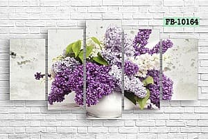 Tablou multicanvas Art.Desig Lilac flowers FB-10164