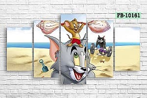 Tablou multicanvas Art.Desig Tom and Jerry FB-10161