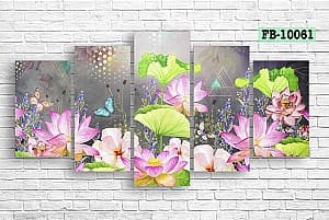 Tablou multicanvas Art.Desig Various flowers FB-10061
