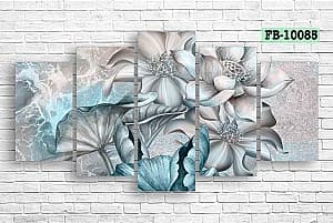 Tablou multicanvas Art.Desig Flowers FB-10085
