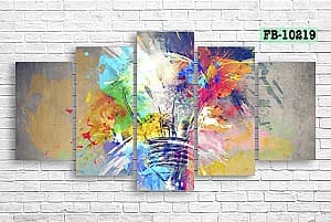 Tablou multicanvas Art.Desig Color abstraction FB-10219
