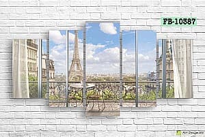 Tablou multicanvas Art.Desig Paris FB-10387
