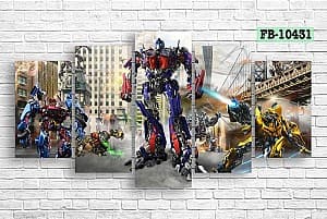 Tablou multicanvas Art.Desig Transformers FB-10431