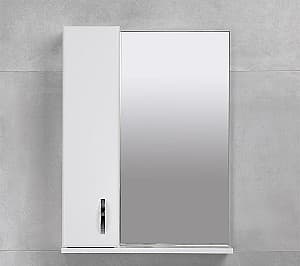 Зеркало в ванную Bayro BRIS 550X750  ЛЕВЫЙ White