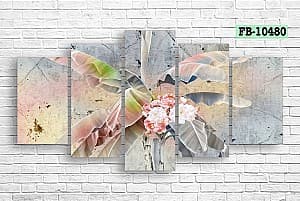 Tablou multicanvas Art.Desig Decorative flowers FB-10480