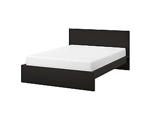 Кровать IKEA Malm black-brown/Luroy 180x200 см