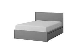Кровать IKEA Malm Gray 160×200 см (4 ящика для хранения)