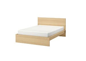 Кровать IKEA Malm  oak veneer, white 140x200 см