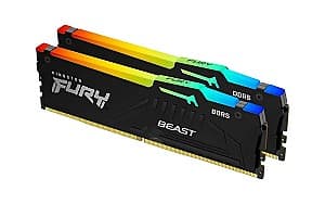 RAM Kingston Fury Beast DDR5 RGB 2x16Gb (KF552C40BBAK2-32)