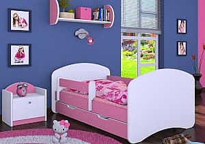 Детская кровать Happy Baby Happy L04 с ящиком 80x160 (White/Pink)