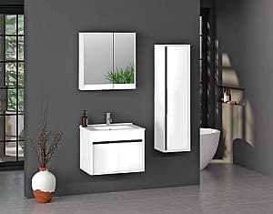 Комплект мебели для ванной Nplus Kona Plus 65 Белый