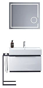 Комплект мебели для ванной Nplus Omega 75 Белый