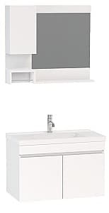 Комплект мебели для ванной Nplus Storm 80 Белый