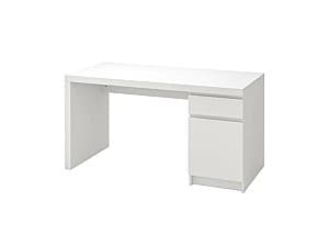 Офисный стол IKEA Malm white 140×65 см