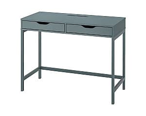 Офисный стол IKEA Alex gray-turquoise 100x48 см