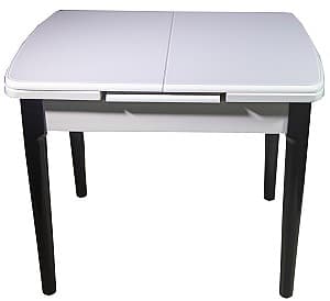 Стеклянный стол MG-Plus DT A56 black-white