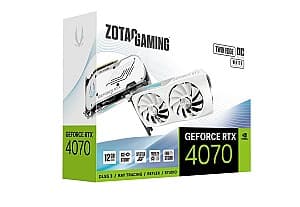 Видеокарта ZOTAC GeForce RTX 4070 Twin Edge OC White