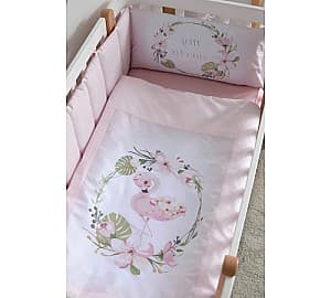 Lenjerie de pat pentru copii Veres Flamingo 217.01.1
