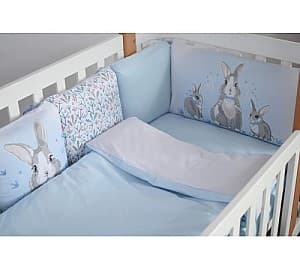 Lenjerie de pat pentru copii Veres Summer bunny blue 217.11