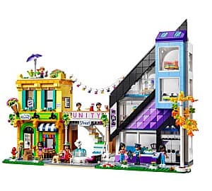 Конструктор LEGO Друзья 41732 Магазины цветов и дизайна в центре города