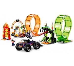 Constructor LEGO City 60339 Double Loop Stunt Arena