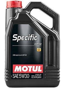 Моторное масло Motul 5W30 SPECIFIC 229.52 5л
